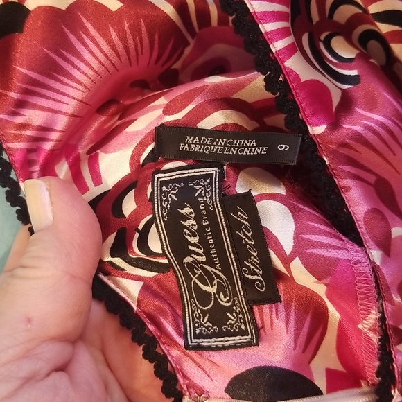 Vintage Guess Dress SZ 9 - Picture 3 of 7